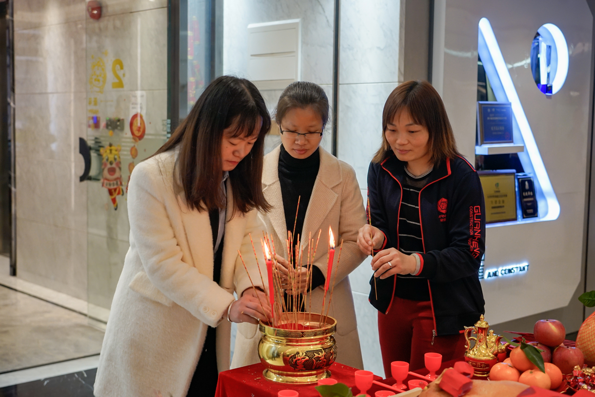 大年初十 冠恒建设开工大吉